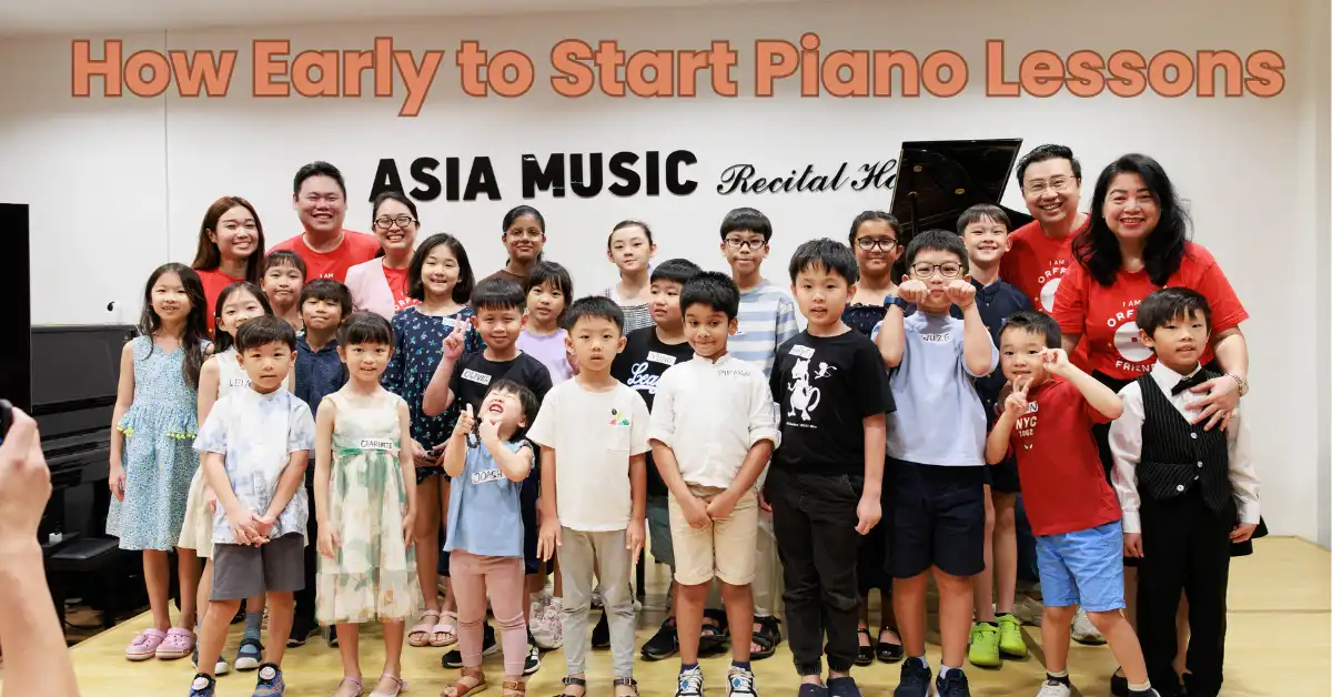 when to start piano lessons
